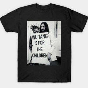 Wu Tang is For The Children T-Shirt, John Lennon Shirt, Wu Tang T Shirt